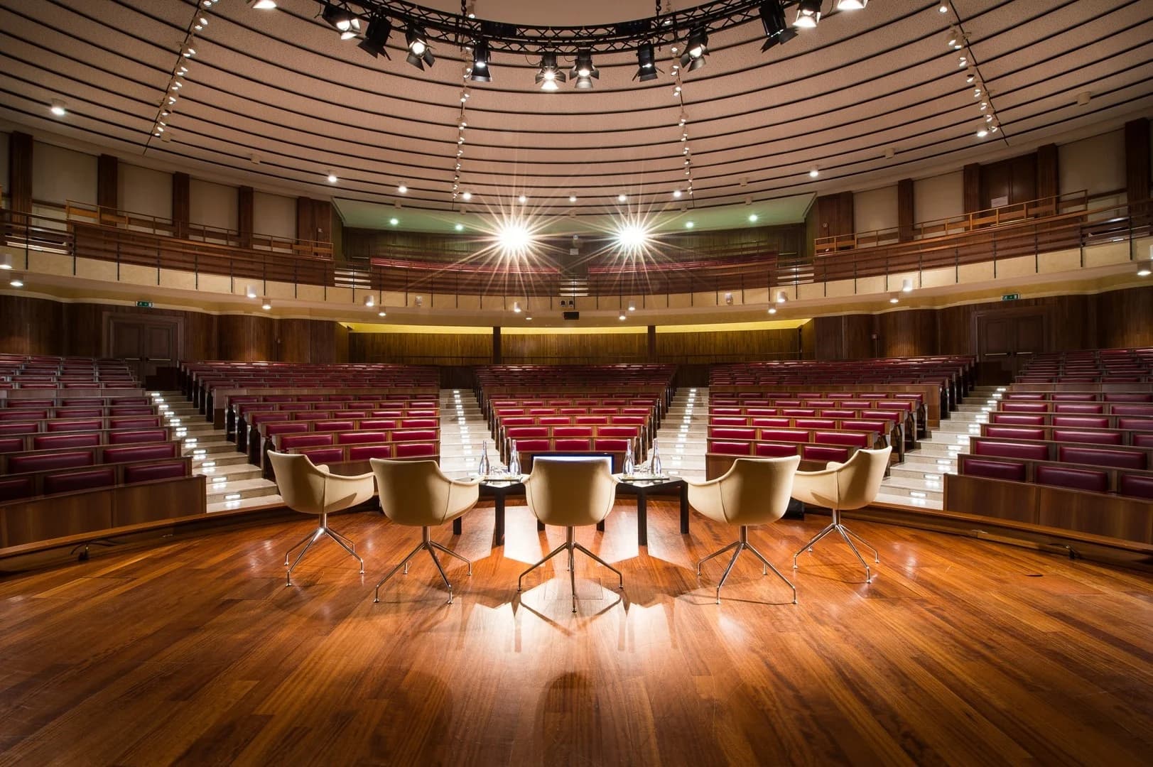 Meeting hall at the Auditorium Antonianum in Rome